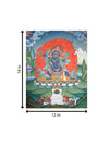 Vajrapani: Thangka Painting by Krishna Tashi Palmo