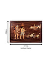 Village scenes in Wood Inlay by Mohan Kumar painting Online