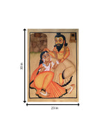 Guru's Blessings: Kalighat Art for sale