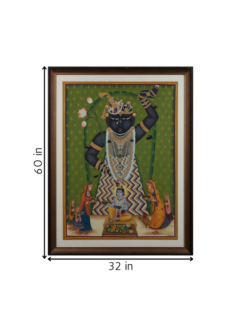 Lord Shrinathji in Pichwai for sale