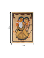 Moments of Togetherness: Kalighat Art for sale