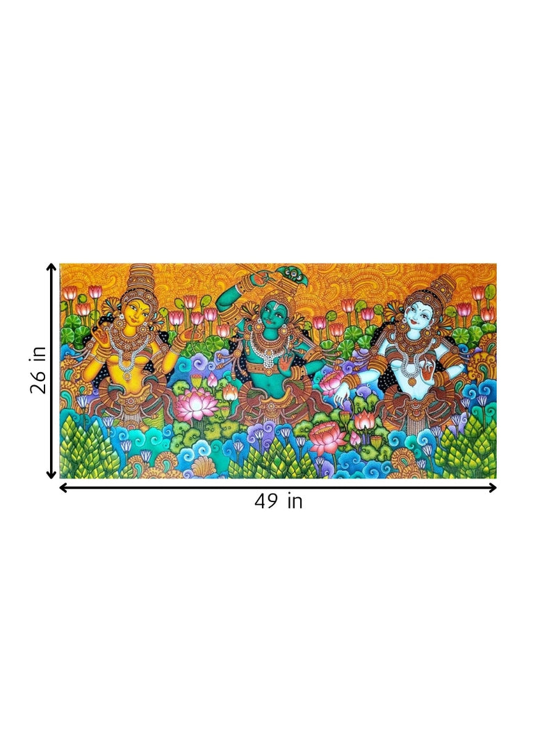 Raas Leela in Kerala Mural for sale