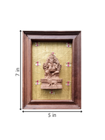 Ganesha in Miniature Kadam Wood Carving for sale