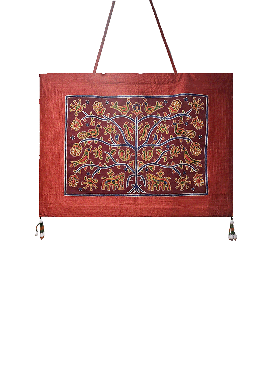 Kutch Embroidery Wall Tapestry 