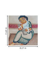 A Bibi in Kalighat Artwork for sale