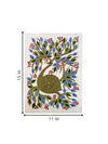 A Bird amidst a Fruitful Tree in Bhil Painting for sale