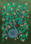 Buy A Bird in Woodland Bhil Painting by Geeta Bariya