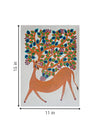 A Deer in Enchanted Forest Bhil Painting for sale