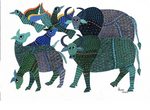 Buy A Gateway to the Fauna: Elegant Gond