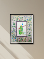 Shop A Grand Peacock in Miniature Art by Mohan Prajapati