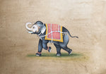 Buy A Royal Elephant in Miniature Painting by Mohan Prajapati