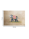 A Royal Elephant in Miniature Painting for sale