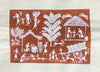 Buy A Rural Countryside, Warli Art by Dilip Bahotha