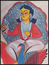 A Tapestry of Attire: Uttam Chitrakar's Kalighat Art