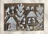 Buy A Warli Village, Warli Art by Dilip Bahotha