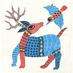 Buy A bird and deer In Gond By Kailash Pradhan