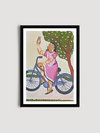 Shop A girl taking selfie In Kalighat by Uttam Chitrakar