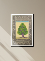 Shop A majestic tree in Mughal Miniature