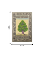 A majestic tree in Mughal Miniature