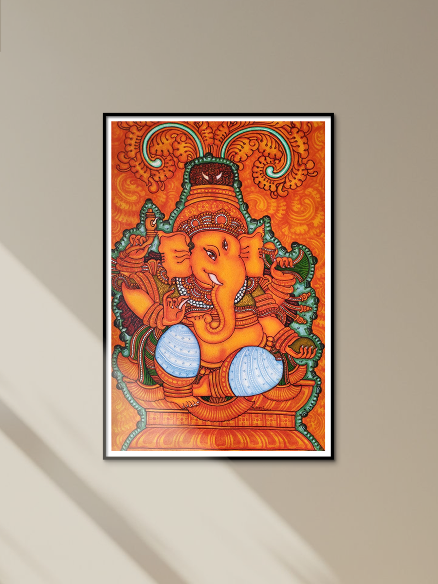 Lord Ganesha Drawing | How to Draw Lord Ganesha Step by Step | Ganesha  drawing, Art drawings simple, String wall art