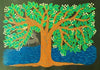 Buy Akshaya Vata: The Tree of Life Bhil Painting by Geeta Bariya