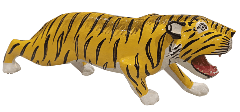 Buy Angry Tiger In Nirmal toys by Sai Kiran