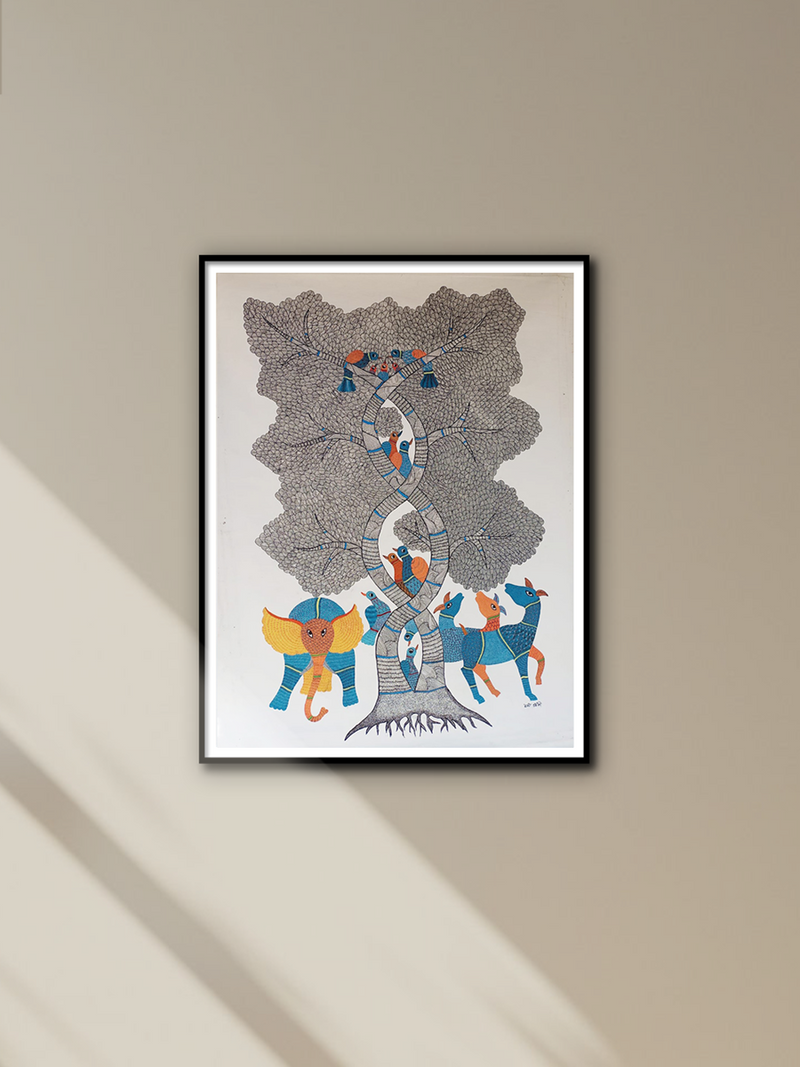 Shop Animal Life in Gond art 