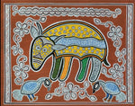 Animal collection in Mandana art by Vidya Soni