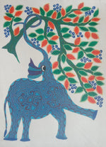 Animals collection in Bhil art by Geeta Bariya