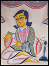 Aromatic Memories: Uttam Chitrakar's Kalighat Scene