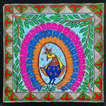 Buy Array of Hue - Radiant Jewel of Madhubani, Madhubani Painting by Ambika Devi