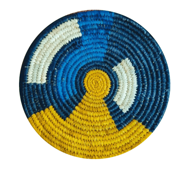 Buy Aurora Radience Coaster in Sabari Grass work by Dipali Mura