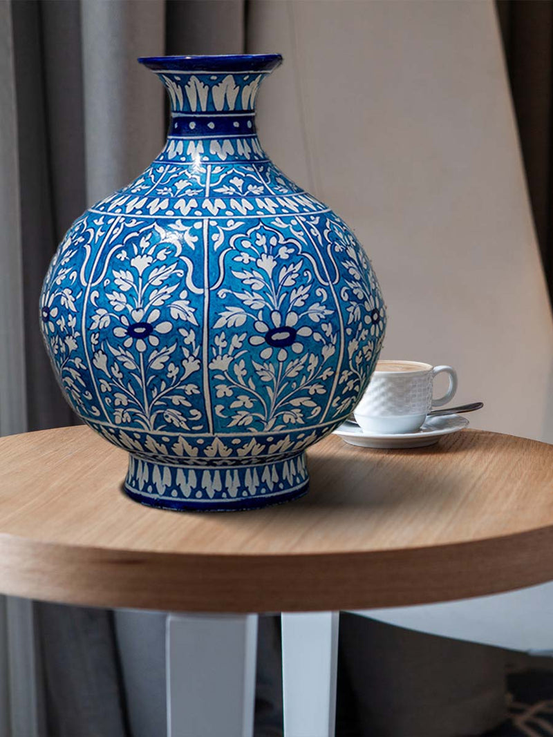 Shop Azure Serenity: The Enchanting Pot of Tranquil Beauty, Blue Pottery 