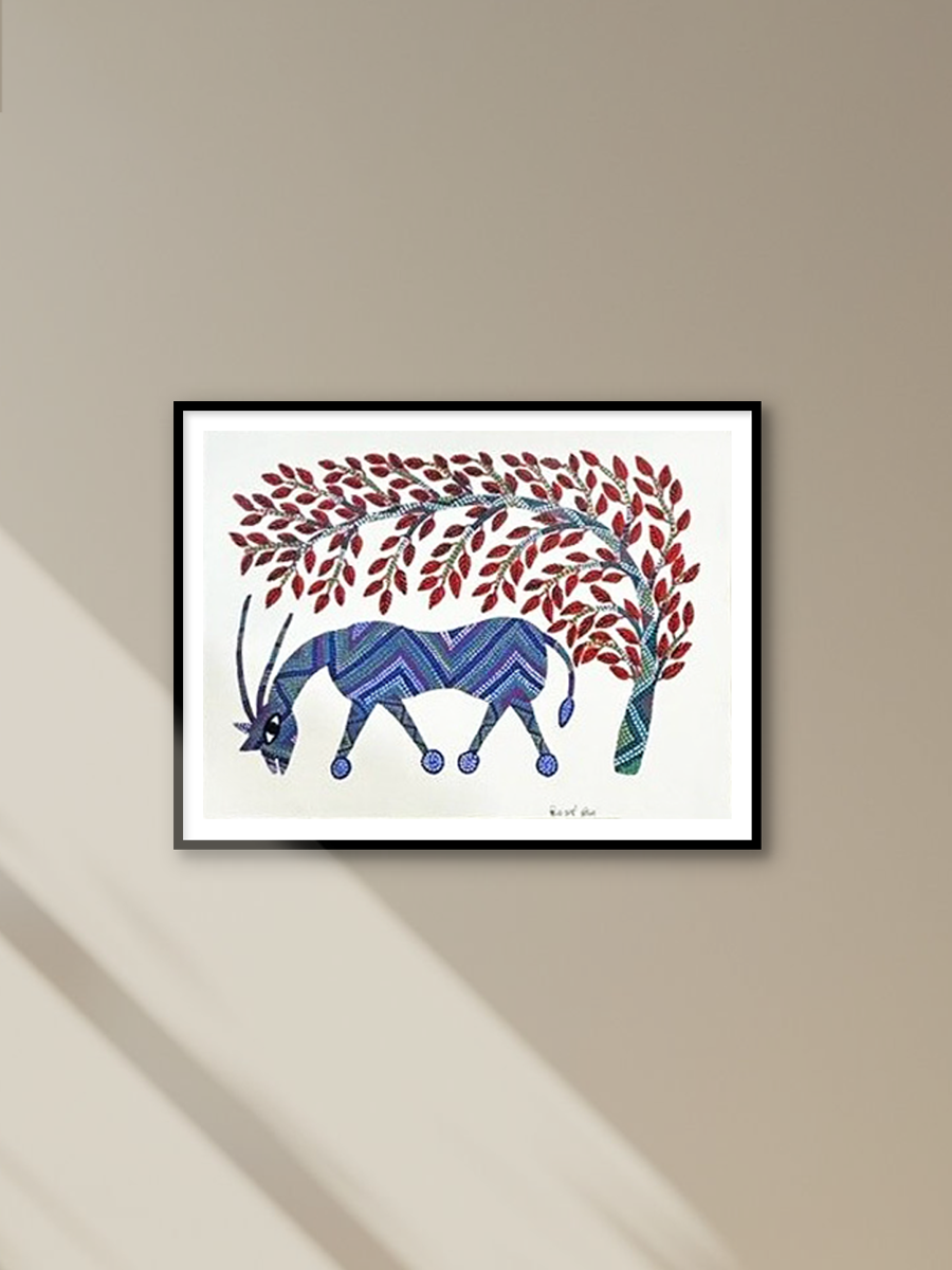 Shop The Deer and the Tree Bhil art 