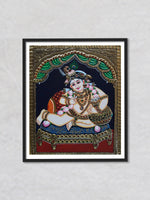 Baal Gopal, Tanjore Art by Sanjay Tandekar