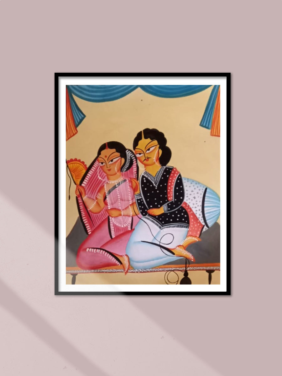 Shop Babu and Bibi in Kalighat by Uttam Chitrakar