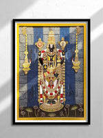 Buy Balaji's depiction in Zari Zardozi Work by Mohd. Bilal