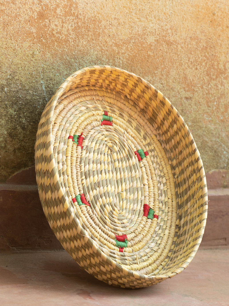 Basket having triangle shapes: Sabai Grass Work by Gouri Mohapatra