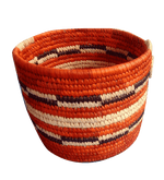 Buy Basket with Stripped pattern In sabari Grass Work By Dipali Mura