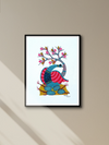 Bird in her nest: Gond art by Kailash Pradhan for sale