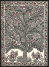 Buy Birds on a tree, Madhubani art by Ambika devi