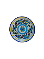 Buy Wall Plate Blue Pottery 