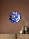 Blue Florals in Blue Pottery Plates by Vikram Singh Kharol