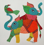 Buy Animal Gond Painting