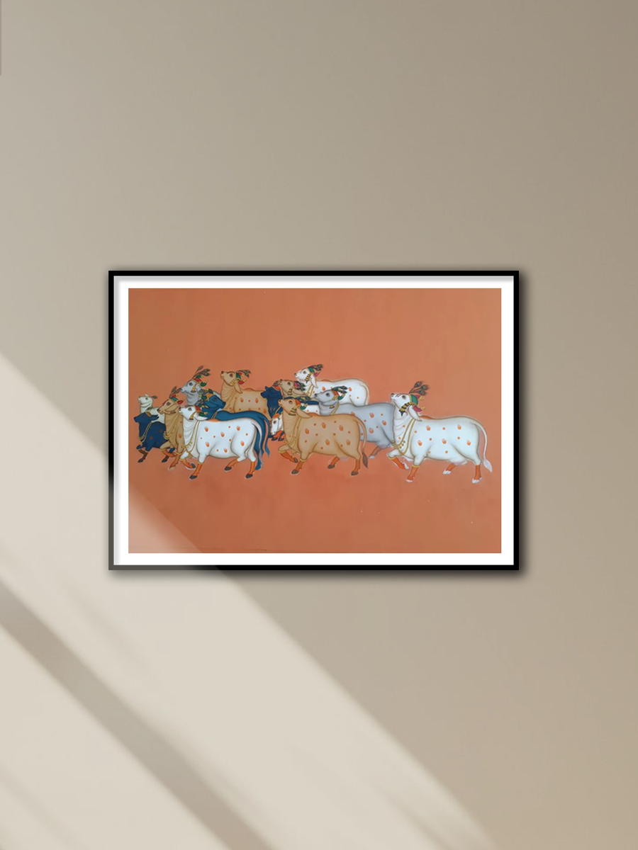 Shop Bovine Beauty: Pichwai painting