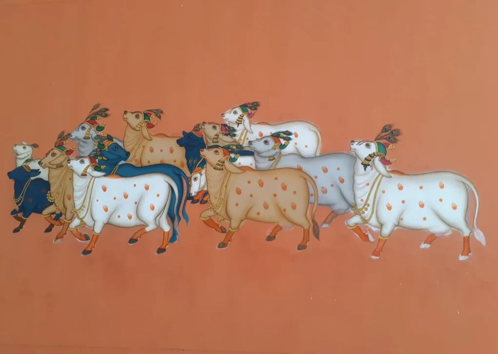 Buy Bovine Beauty: Pichwai painting