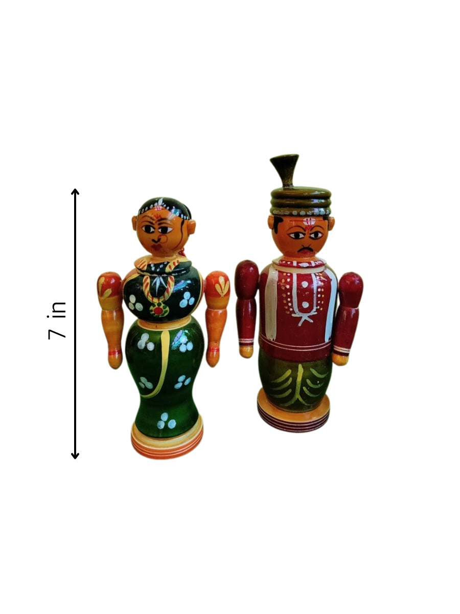 Bride and Groom in Channapatna Toys for sale