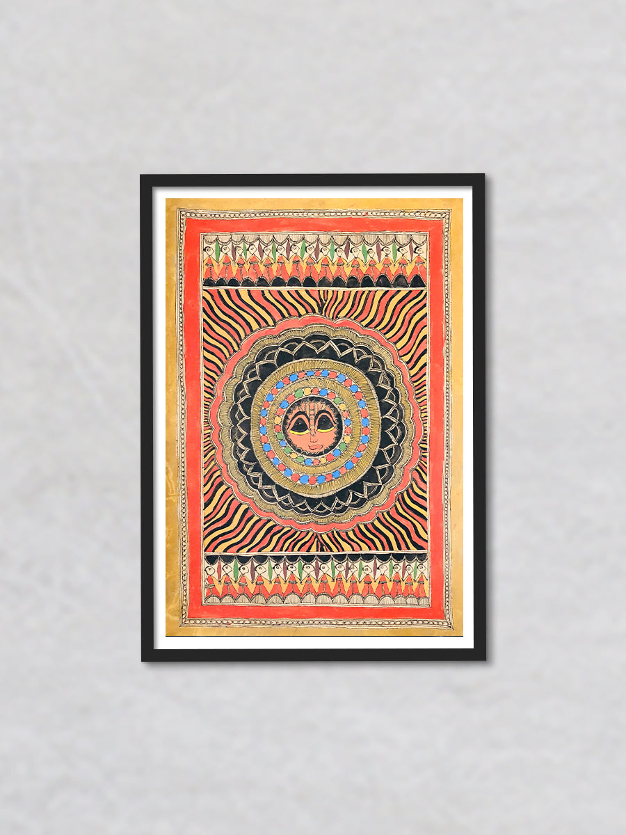 Madhubani Sun Painting Online