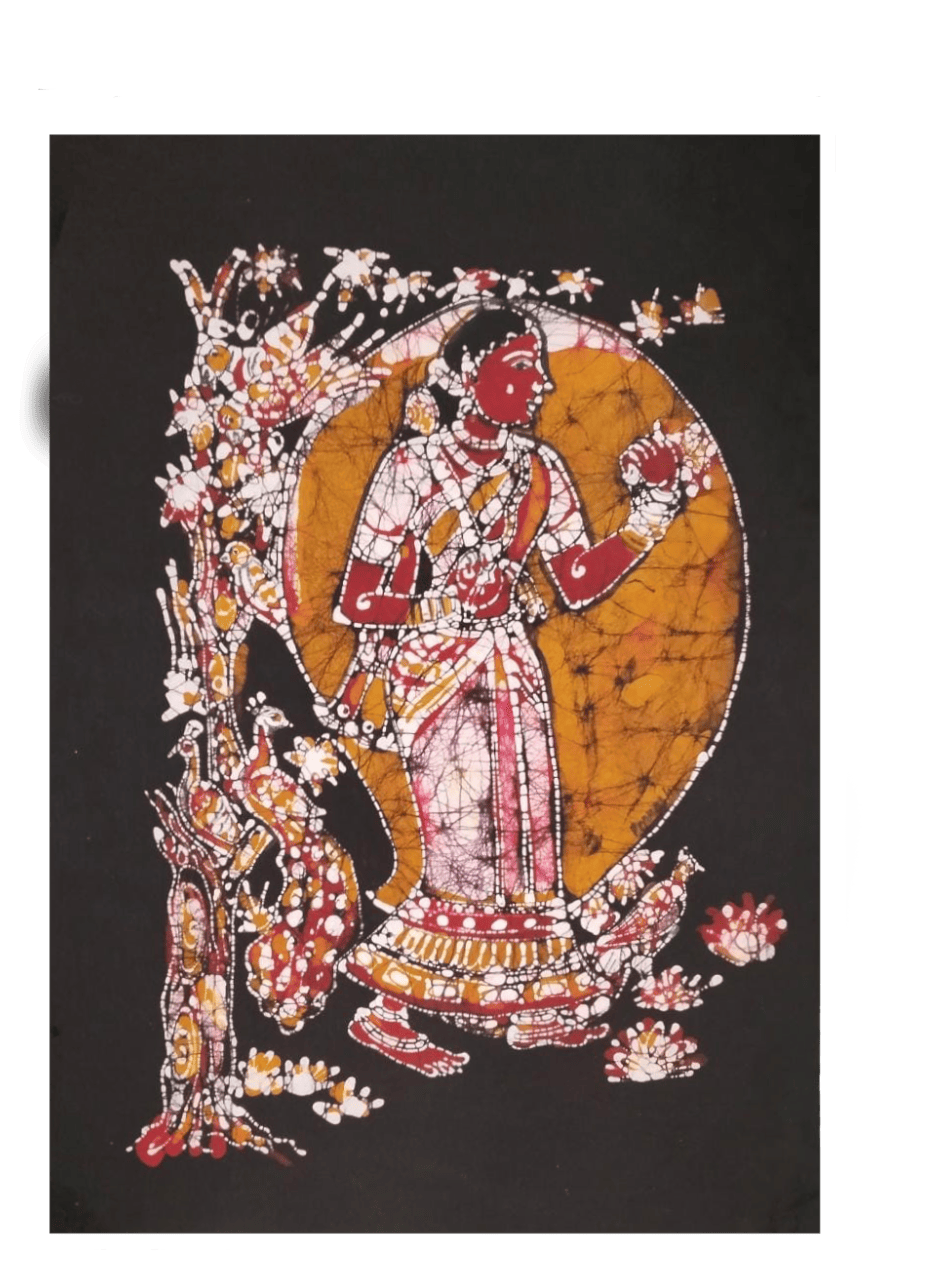 buy Ugadi Festival Batik Painting