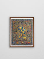 Radha Krishna Kalamkari Painting for sale